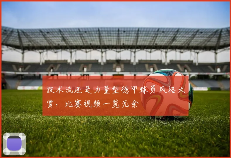 技术流还是力量型德甲球员风格大赏，比赛视频一览无余